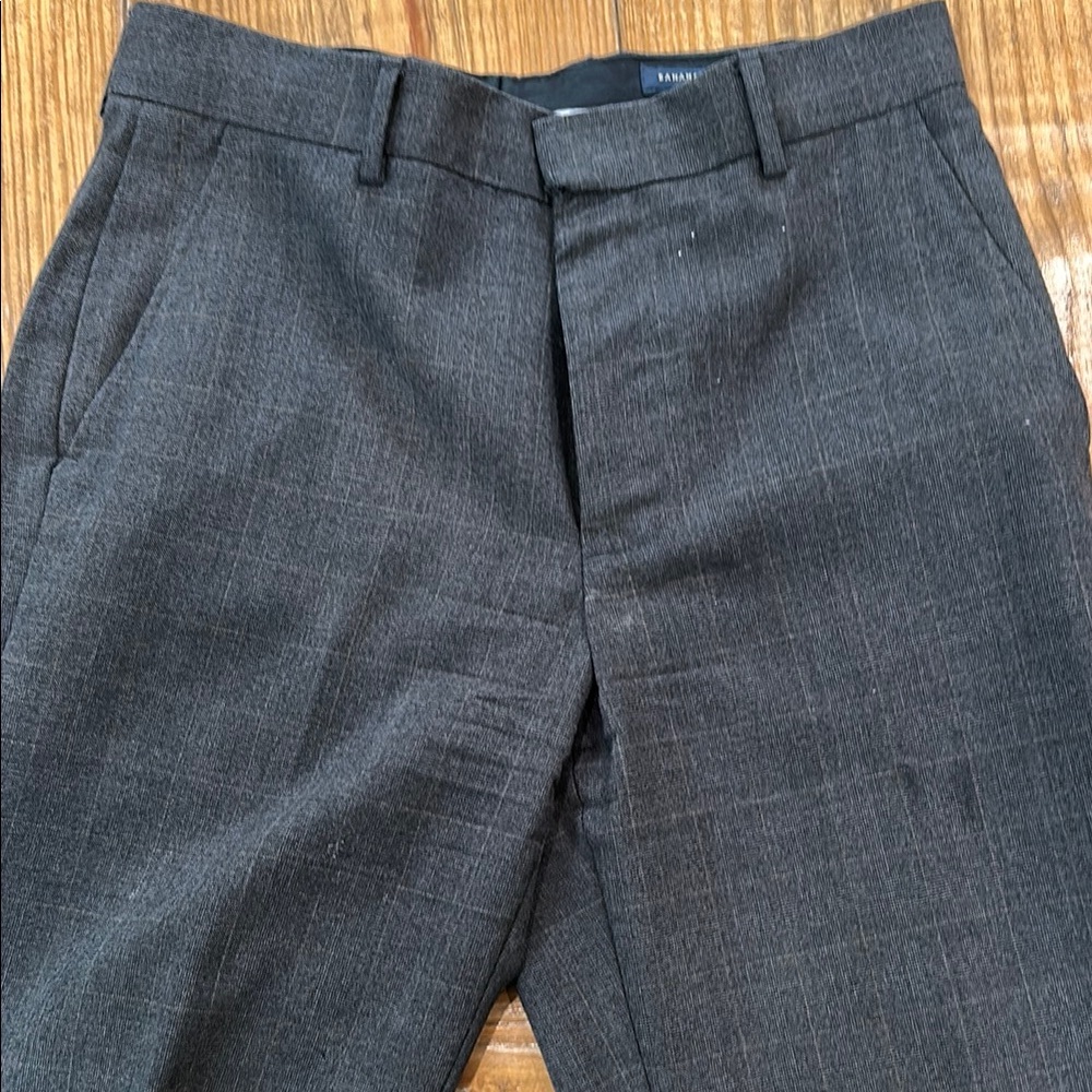 Banana Republic Brown Flat Front dress pants 31x32